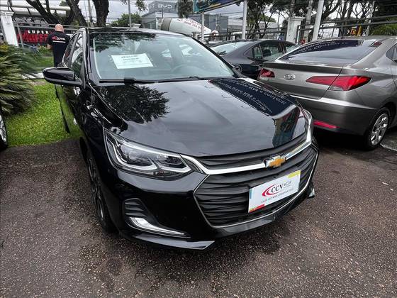 CHEVROLET ONIX 1.0 TURBO FLEX PLUS PREMIER AUTOMÁTICO CHEVROLET ONIX 1.0 TURBO FLEX PLUS PREMIER AUTOMÁTICO